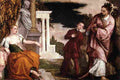 veronese youth between virtue and vice Art A4 Photo Print