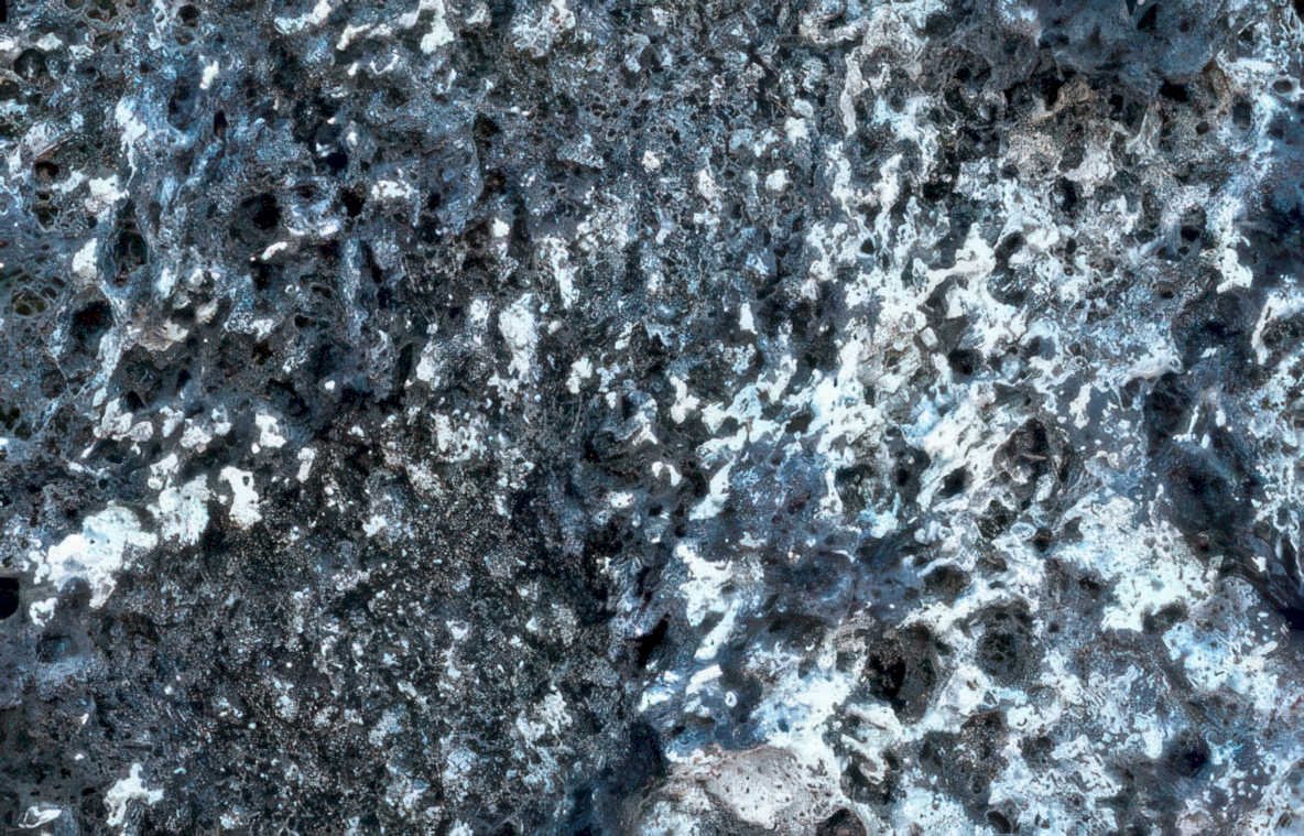 vesicular basalt rock Vintage A4 Photo Print