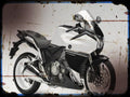 vfr1200f A4 Photo Print Motorbike Vintage Aged