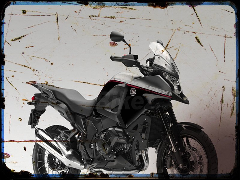 vfr1200x crosstourer Honda A4 Photo Print Motorbike Vintage Aged