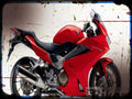 vfr800 A4 Photo Print Motorbike Vintage Aged