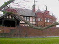 victorian brick house 21980s 1990s A4 Photo Print