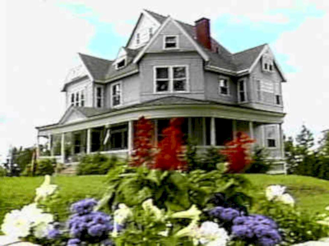 victorian house maine1980s 1990s A4 Photo Print