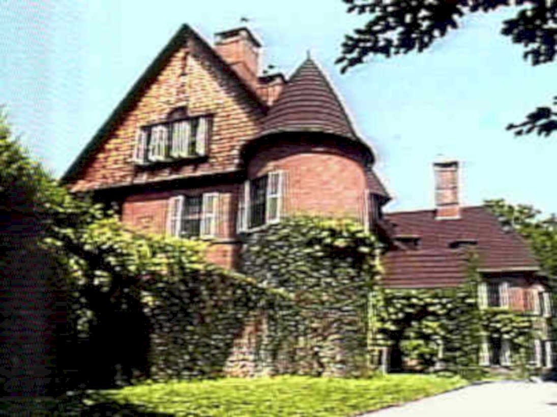 victorian house turret1980s 1990s A4 Photo Print