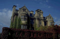 victorian mansion cotswolds 1980s 1990s A4 Photo Print