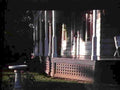 victorian porch evening1980s 1990s A4 Photo Print