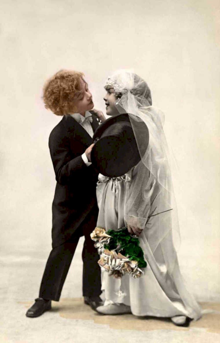 victorian wedding smithVintage 20th Century 1900s A4 Photo Print