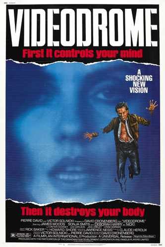 videodrome  01 film star poster A4 Photo Print