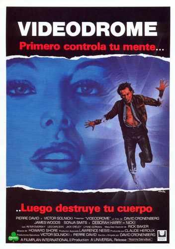 videodrome  02 film star poster A4 Photo Print
