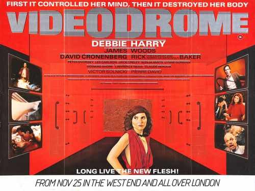 videodrome  04 film star poster A4 Photo Print