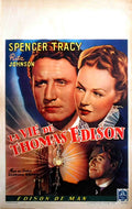 vie de thomas edison belge Advert A4 Photo Print