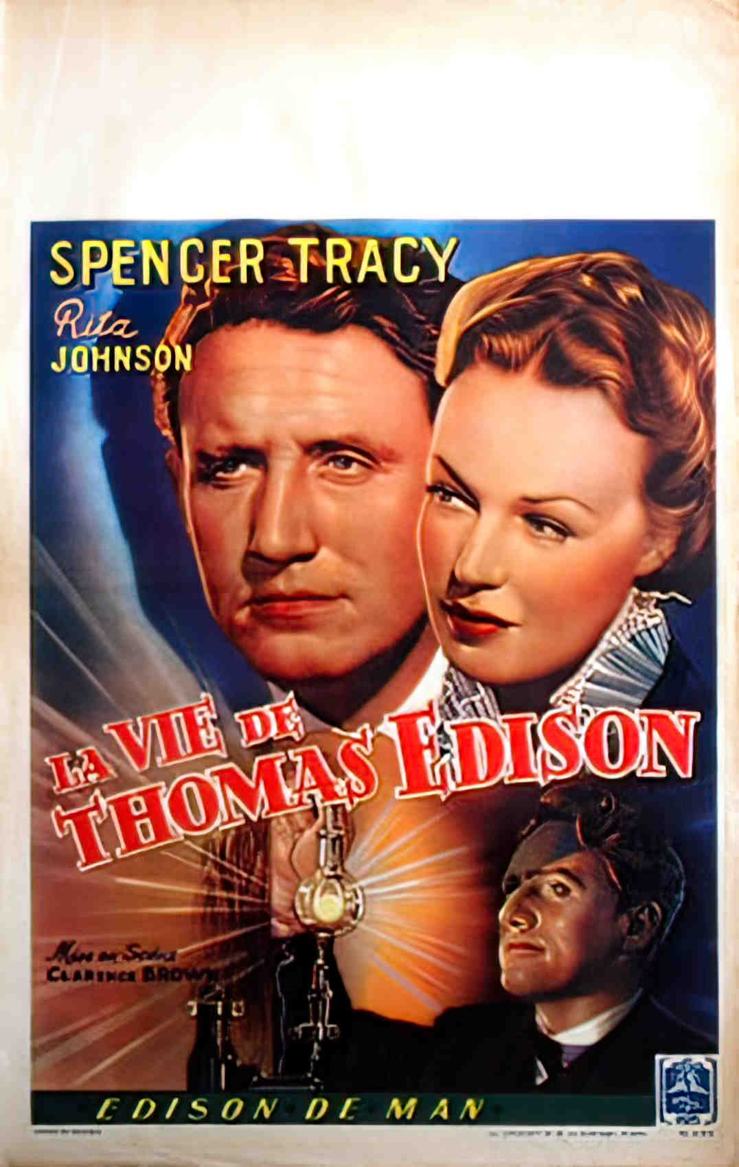 vie de thomas edison belge Advert A4 Photo Print