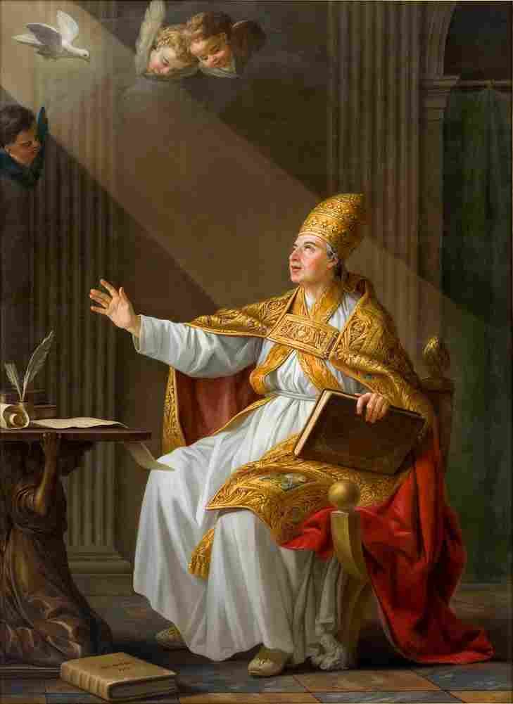 vien pope saint gregory the great Art A4 Photo Print