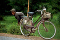 vietnam bicycle grass1980s 1990s A4 Photo Print