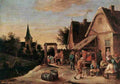 villag f Art A4 Photo Print