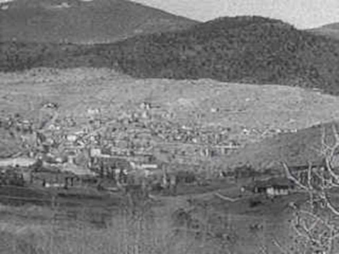village valley mountains1980s 1990s A4 Photo Print