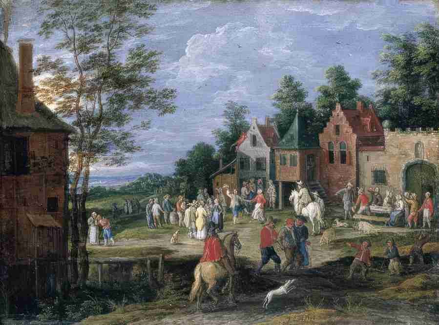 village2 Art A4 Photo Print