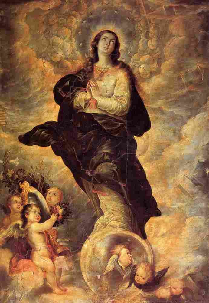 villalpando immaculate conception Art A4 Photo Print