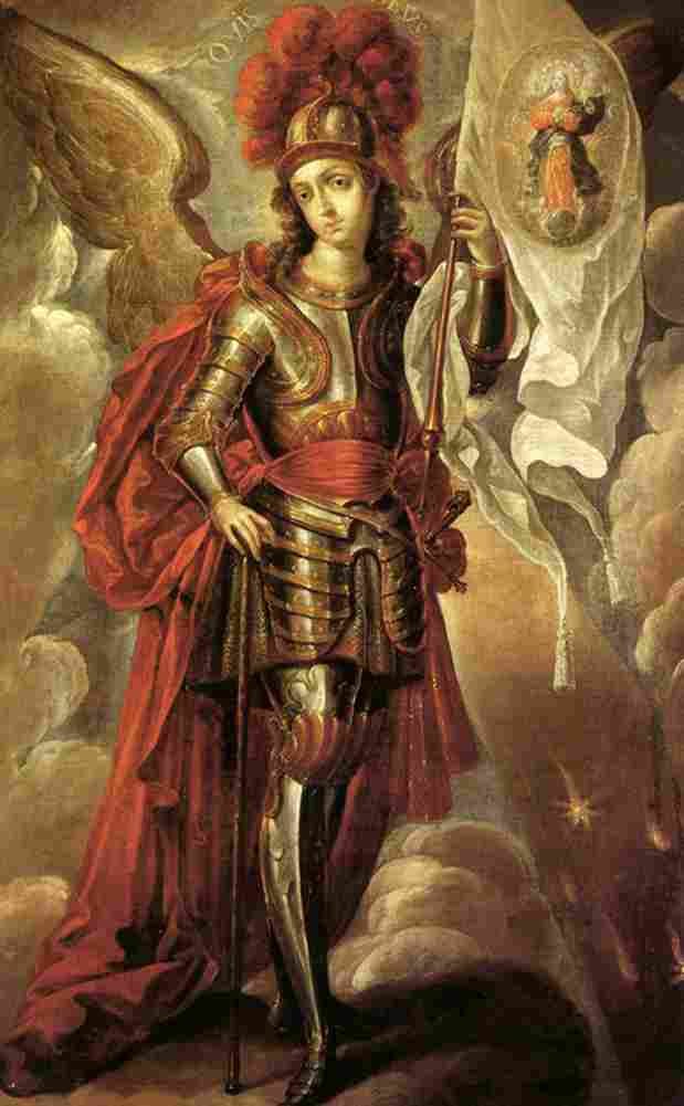 villalpando saint michael Art A4 Photo Print