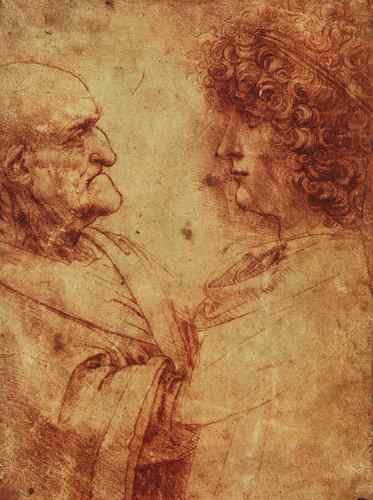 vinci5 Leonardo da Vinci  A4 Photo Print