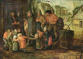 vinckboons a blind hurdy gurdy player Art A4 Photo Print