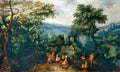 vinckboons extensive landscape Art A4 Photo Print