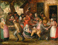 vinckboons peasant feast Art A4 Photo Print