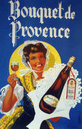 vins de Provence Vintage Advert A4 Photo Print