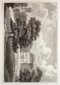 vintage Brampton Hall A4 Photo Print