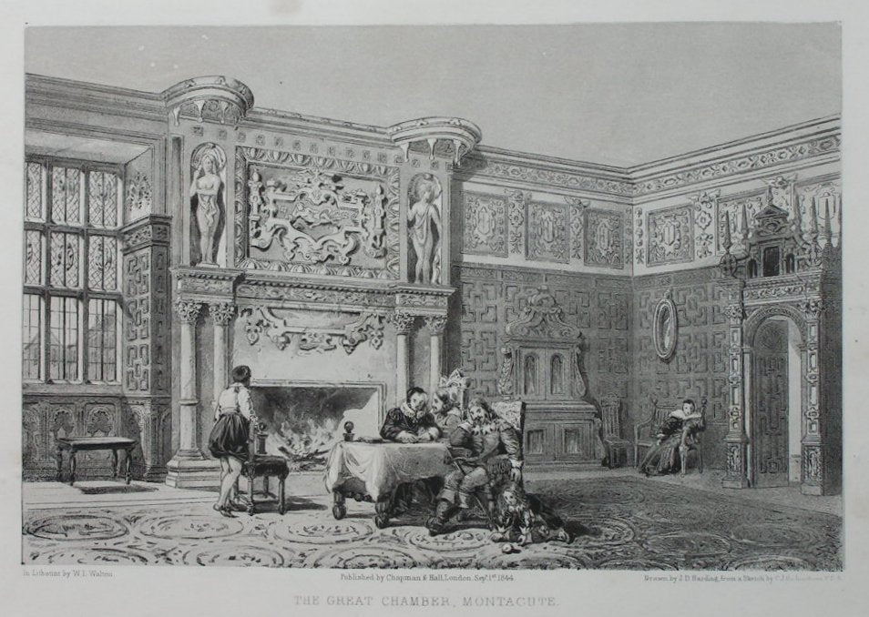 vintage Montacute 3 A4 Photo Print