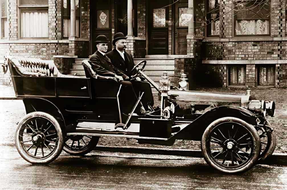 vintage automobile 1912 Vintage world war A4 Photo Print