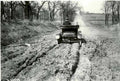 vintage automobile road Vintage world war A4 Photo Print
