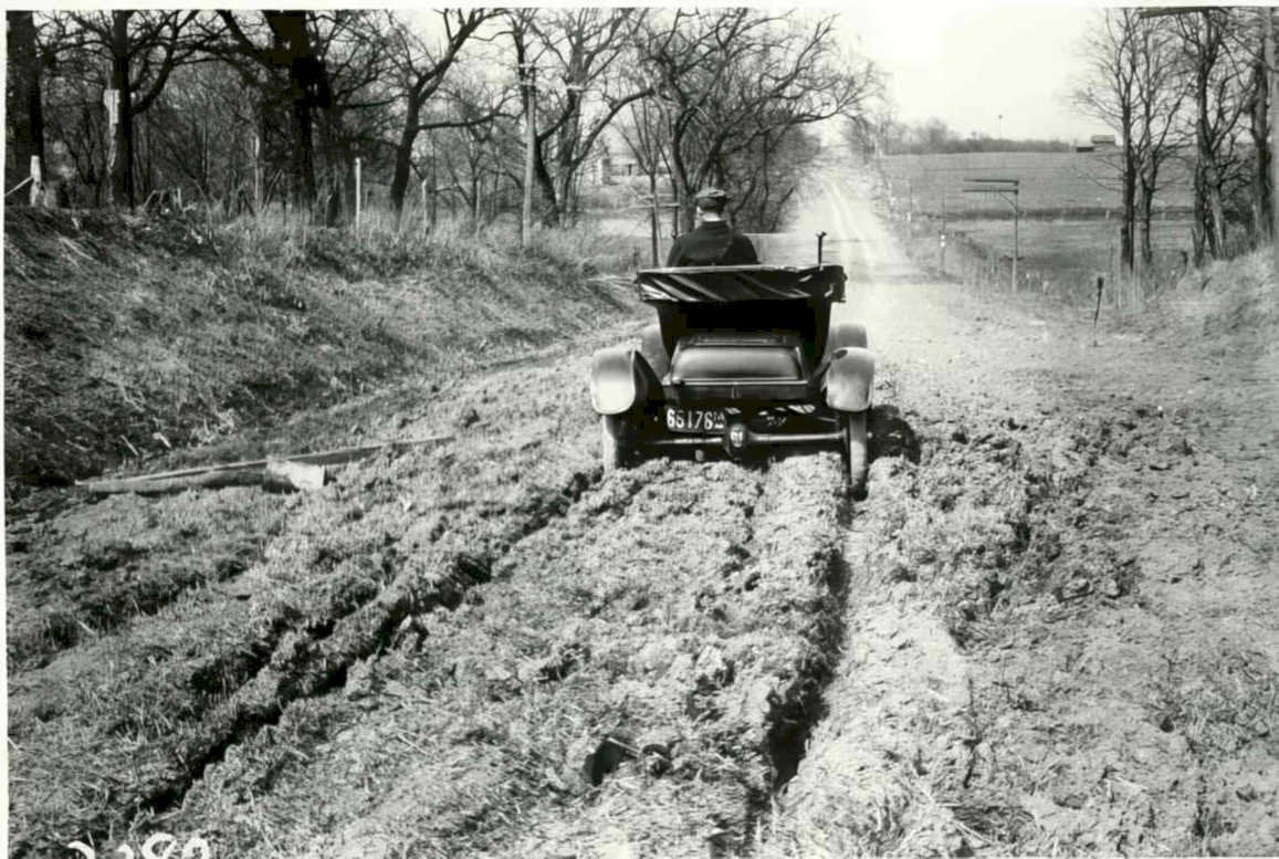 vintage automobile road Vintage world war A4 Photo Print