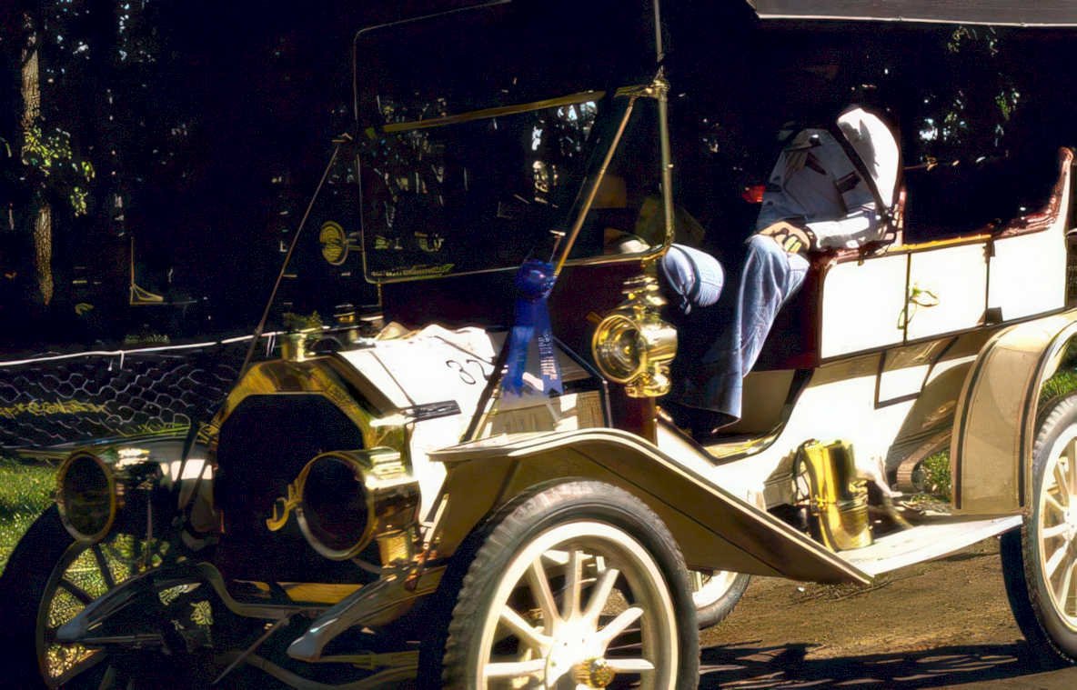 vintage baker racecar