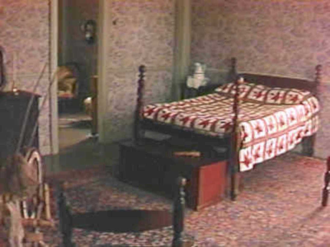 vintage bedroom scene1980s 1990s A4 Photo Print