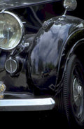vintage black car 1980s 1990s A4 Photo Print