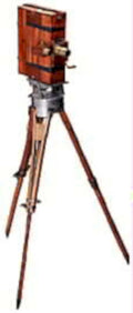 vintage box camera 11980s 1990s A4 Photo Print