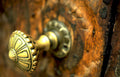 vintage brass doorknob Vintage A4 Photo Print