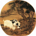 vintage chinese art 014 1a0216 A4 Photo Print