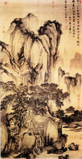 vintage chinese art 019 1a0292 A4 Photo Print