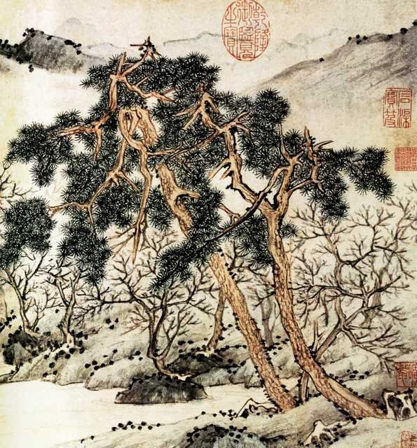 vintage chinese art 020 1a0307b A4 Photo Print