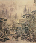 vintage chinese art 021 1a0324 A4 Photo Print