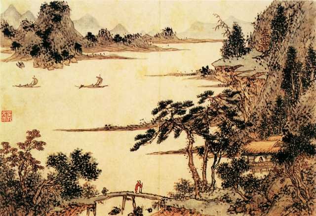 vintage chinese art 023 1a0354a A4 Photo Print