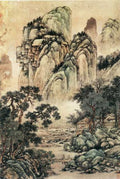 vintage chinese art 026 1a0419 A4 Photo Print