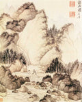 vintage chinese art 027 1a0443 A4 Photo Print