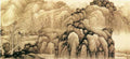 vintage chinese art 032 1a0514 A4 Photo Print