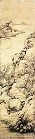 vintage chinese art 034 1a0555 A4 Photo Print