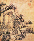 vintage chinese art 034 1a0565 A4 Photo Print