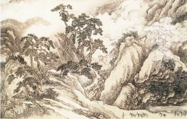 vintage chinese art 035 1a0579a A4 Photo Print