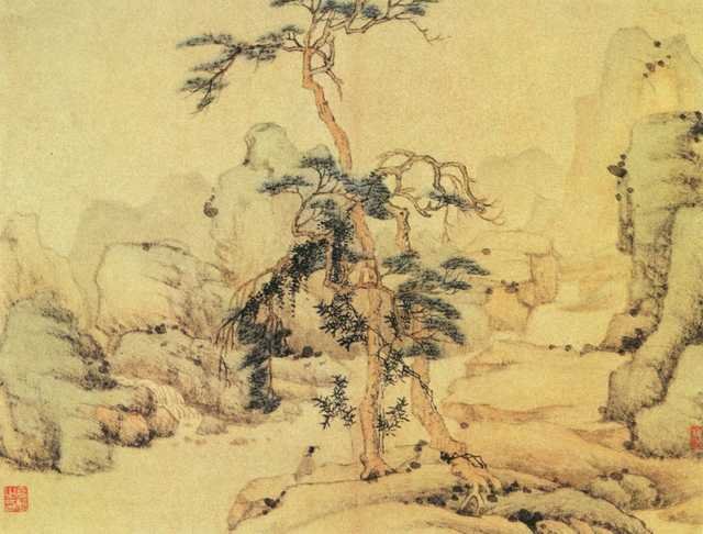vintage chinese art 035 1a0586b A4 Photo Print